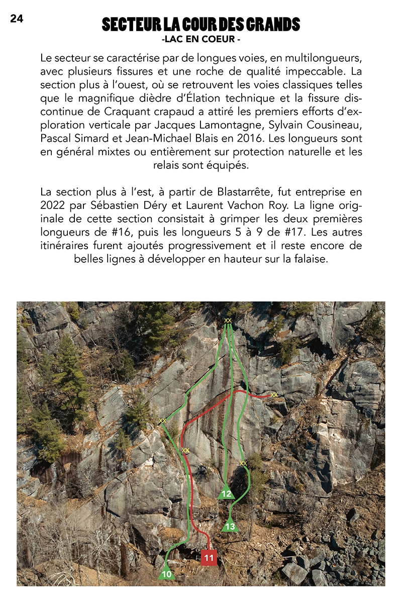 Petite-Nation Climbing Guidebook Page 24